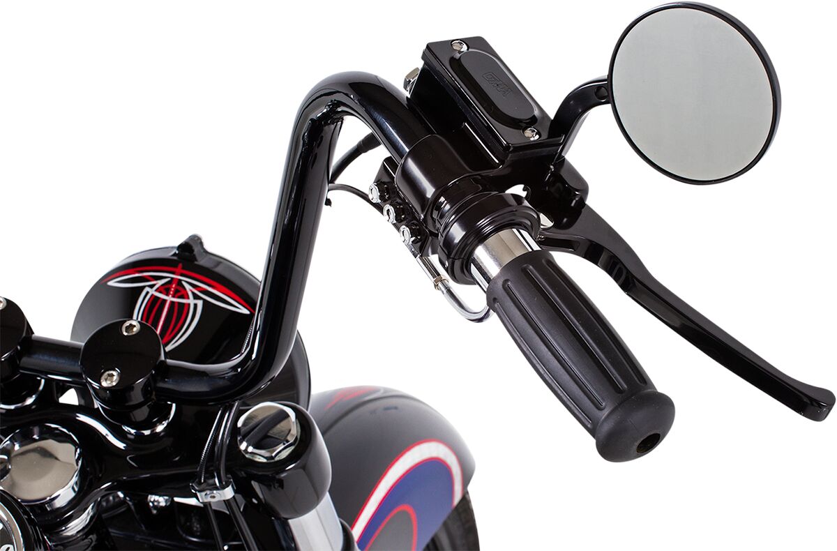 Drag Specialties GRIPS VINTAGE CHROME/RUBBER 17-0558