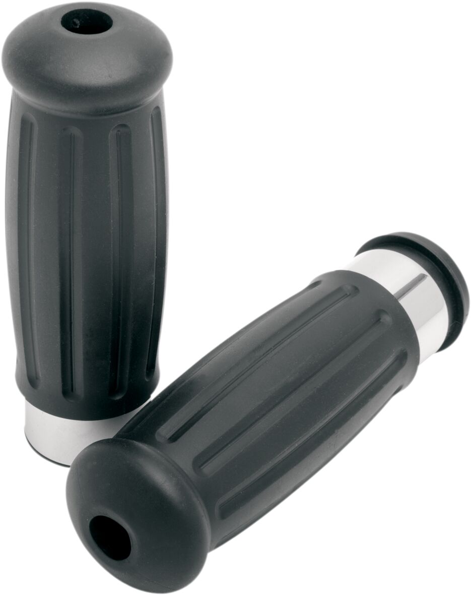 Drag Specialties GRIPS VINTAGE TOURING CHROME/RUBBER 17-0559T