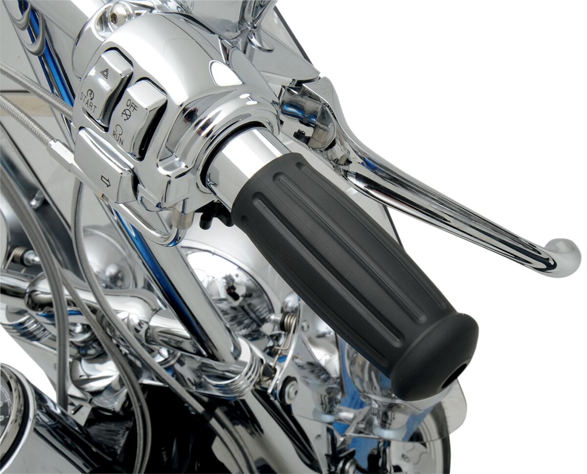 Drag Specialties GRIPS VINTAGE TOURING CHROME/RUBBER 17-0559T