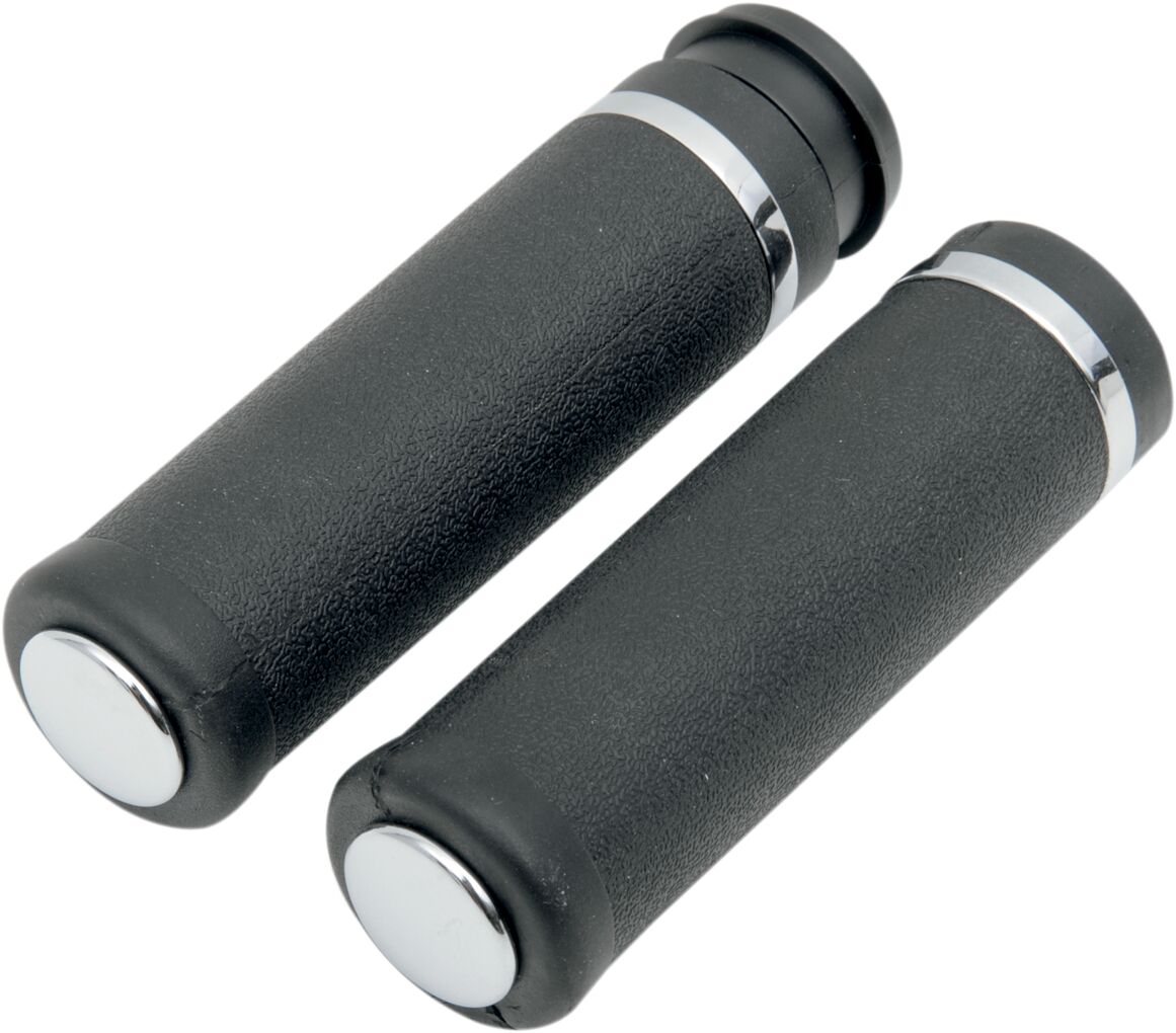 Drag Specialties GRIPS HOTOP SMOOTH TOURING CHROME/RUBBER H17-0556T