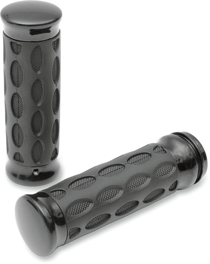 Drag Specialties GRIPS HOTOP TOURING BLACK/RUBBER 0630-0775