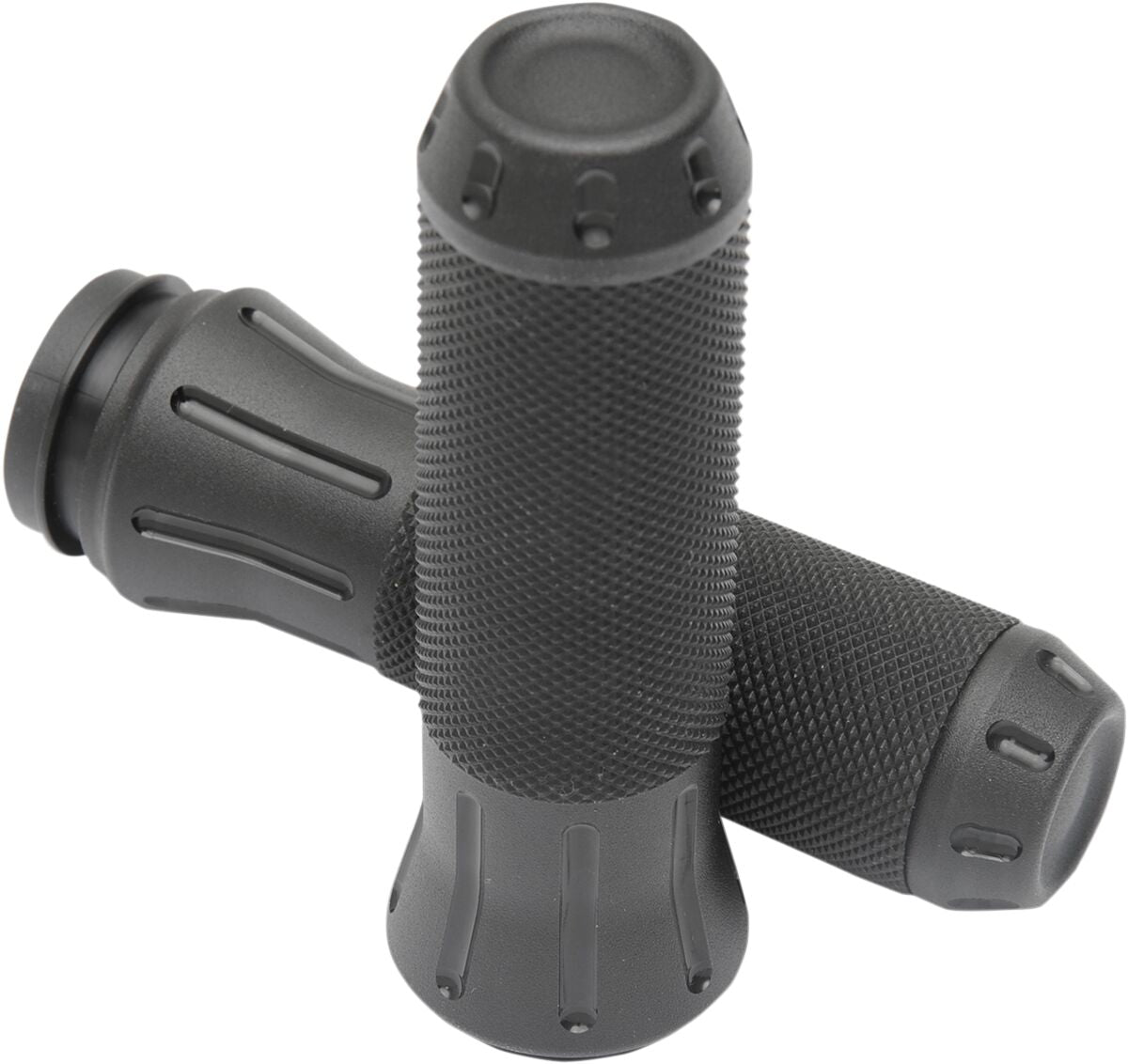 Drag Specialties COBRA HAND GRIPS TBW STEALTH TONE BLACK 354132