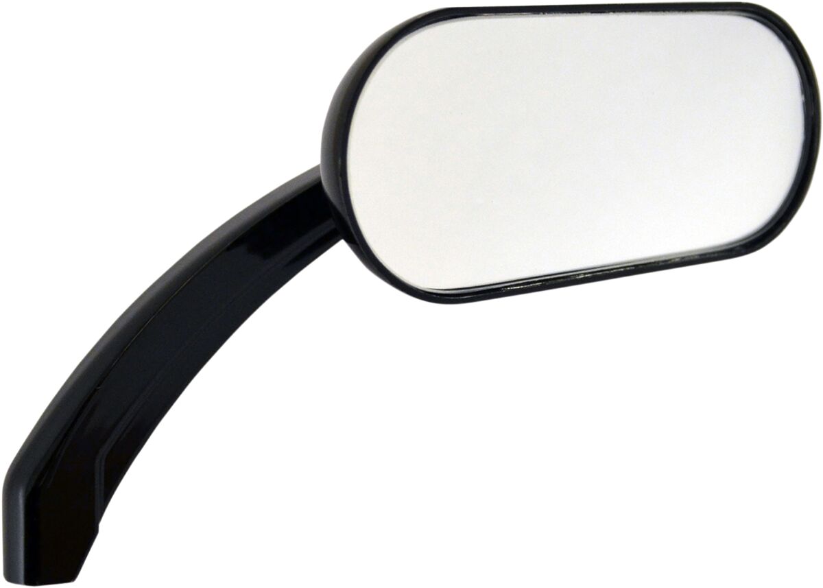 Drag Specialties MIRROR OVAL HOTOP GLOSSBK 0640-0786