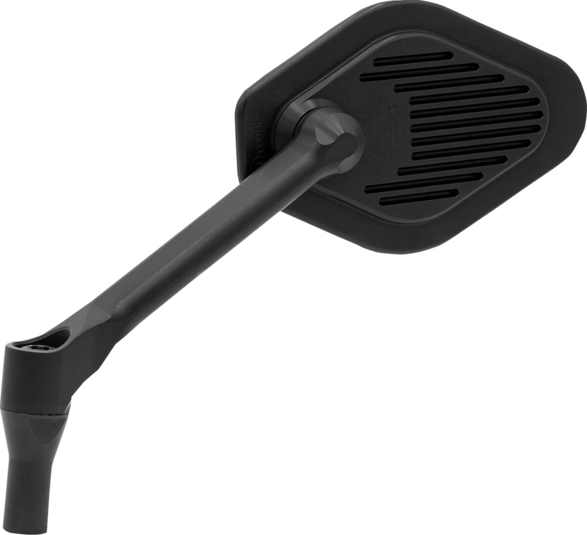 Drag Specialties Adjustable Mirror Short Stem (12 cm) Black Edition M03-10-L-BD