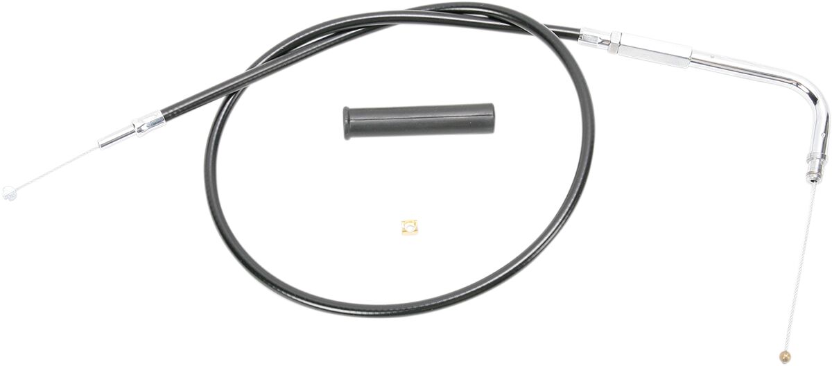 Drag Specialties THROTTLE CABLE BLACK VINYL 39.5" 4332100B