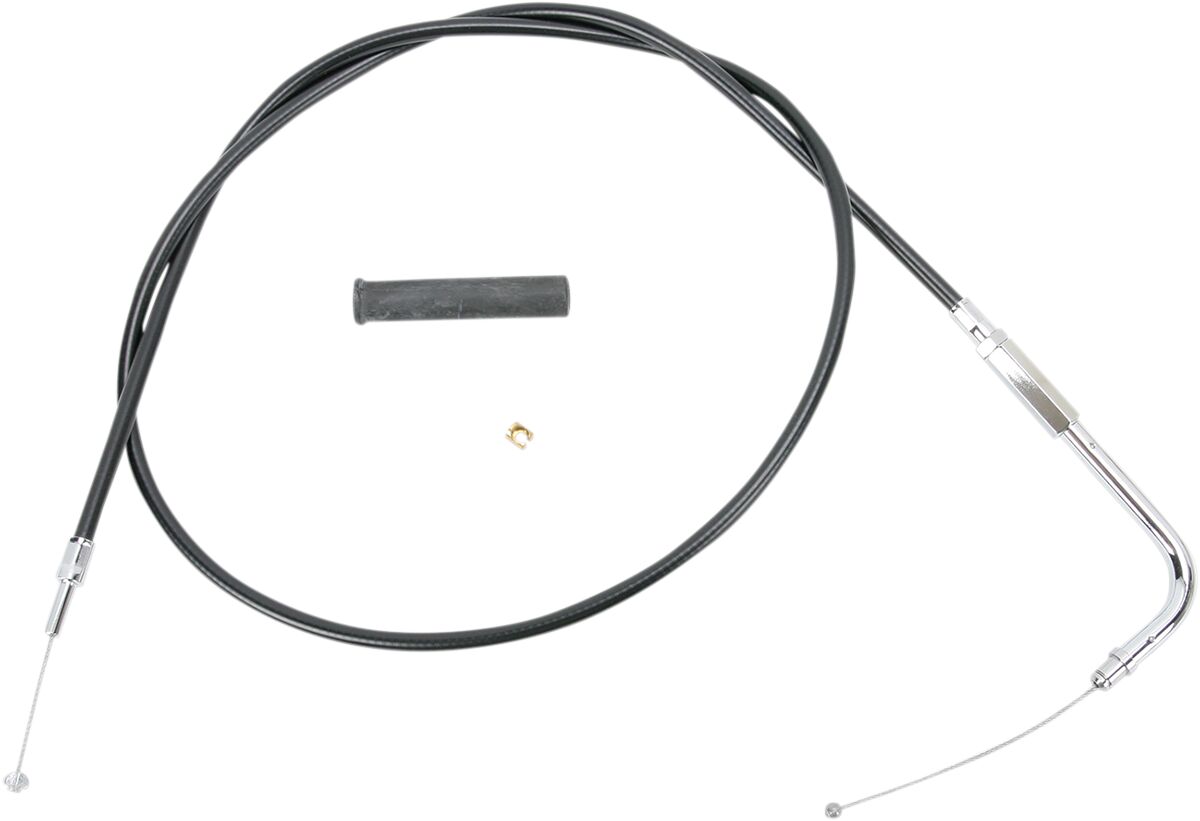 Drag Specialties THROTTLE CABLE BLACK VINYL 41.75" 4332300B