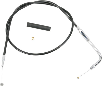 Drag Specialties THROTTLE CABLE BLACK VINYL 38" 4330600B