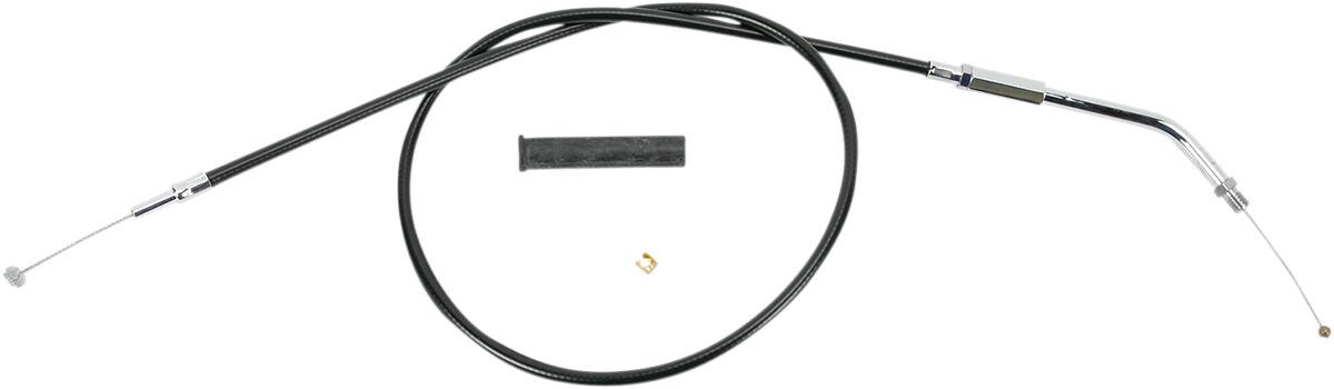 Drag Specialties THROTTLE CABLE BLACK VINYL 42.5" 4330700B
