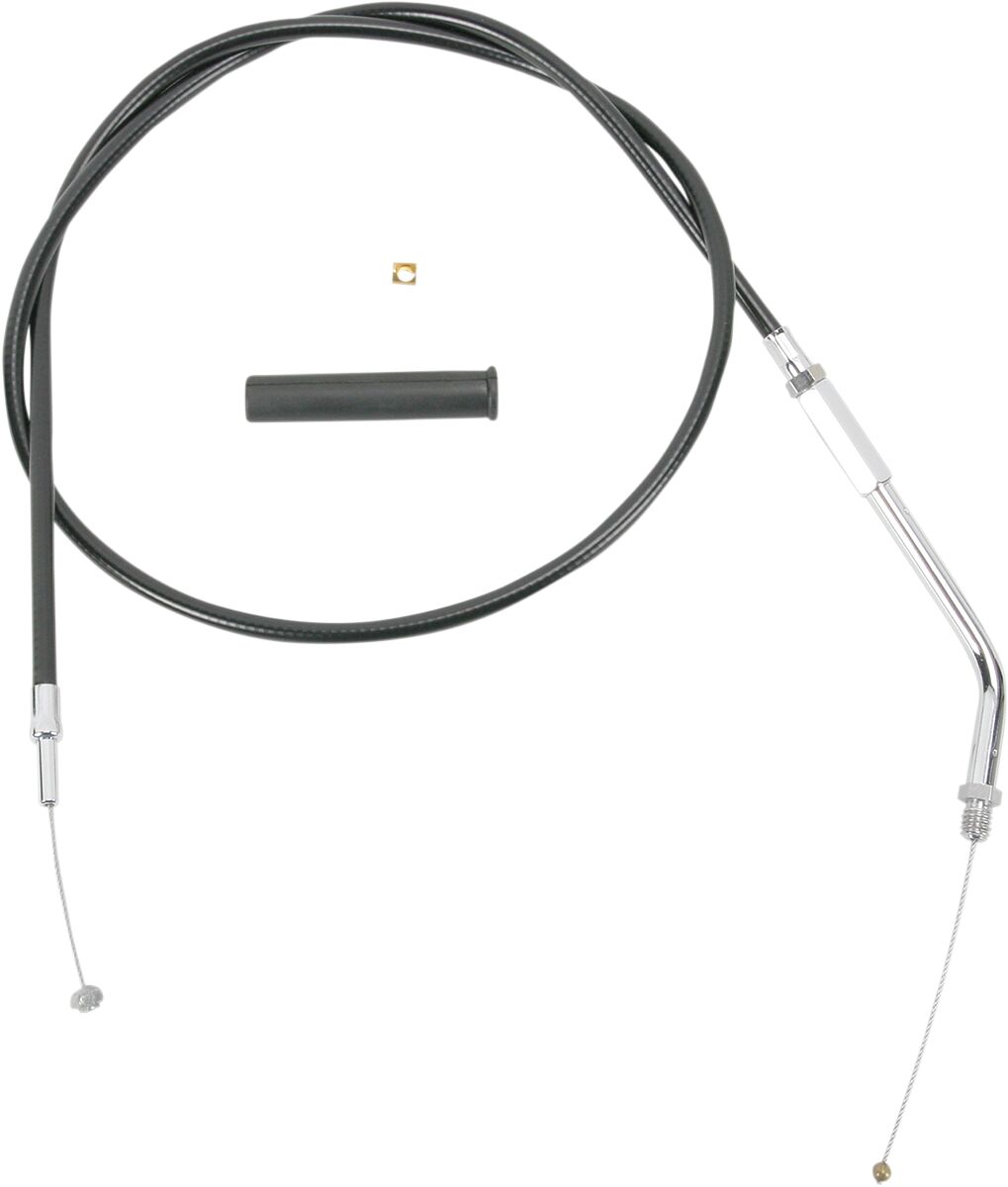 Drag Specialties THROTTLE CABLE BLACK VINYL 36" 4330406B