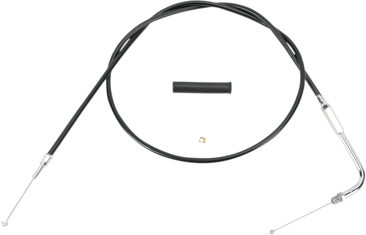 Drag Specialties THROTTLE CABLE BLACK VINYL 37.5" 4331600B