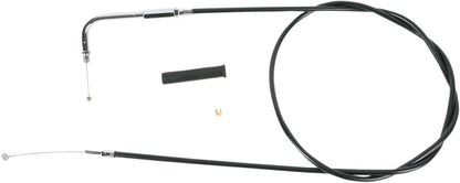 Drag Specialties THROTTLE CABLE BLACK VINYL 42.5" 4332200B