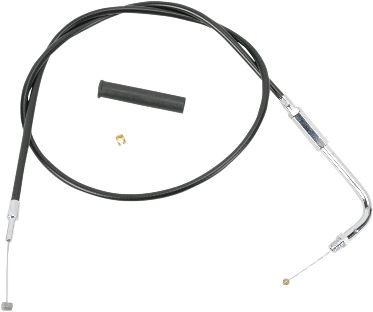 Drag Specialties THROTTLE CABLE BLACK VINYL 30" 4333600B