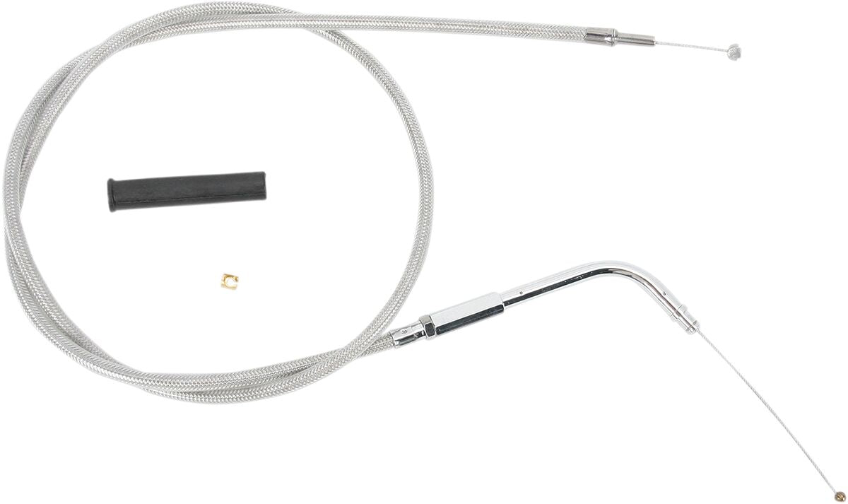 Drag Specialties IDLE CABLE STAINLESS STEEL 30.75" 5342500B