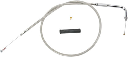 Drag Specialties IDLE CABLE STAINLESS STEEL 31.75" 5341900B