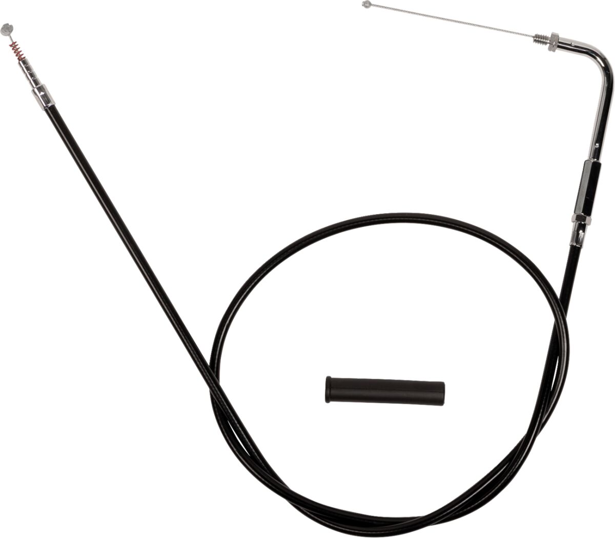 Drag Specialties IDLE CABLE BLACK VINYL 42" 4341102B