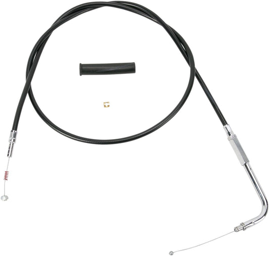Drag Specialties IDLE CABLE BLACK VINYL 52" 4342152B