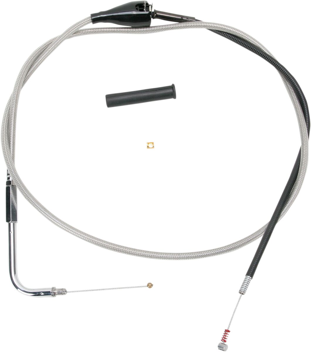 Drag Specialties IDLE CABLE STAINLESS STEEL 52" 5342852B