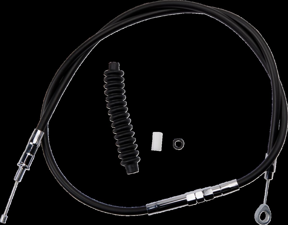 Drag Specialties CLUTCH CABLE HIGH EFFICIENCY BLACK VINYL 52 3/4" 4320300HE
