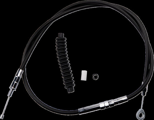Drag Specialties CLUTCH CABLE HIGH EFFICIENCY BLACK VINYL 52 3/4" 4320300HE