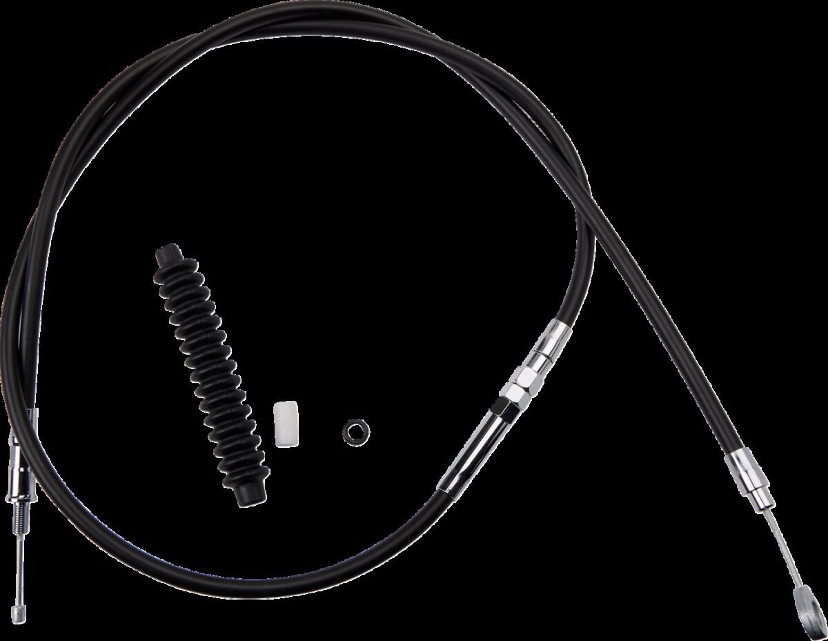 Drag Specialties CLUTCH CABLE HIGH EFFICIENCY BLACK VINYL 61 1/4" 4320500HE
