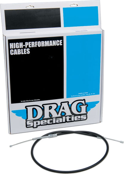 Drag Specialties CLUTCH CABLE HIGH EFFICIENCY BLACK VINYL 47 1/16" 4320600HE