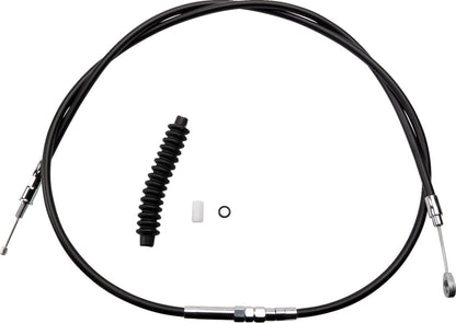 Drag Specialties CLUTCH CABLE HIGH EFFICIENCY BLACK VINYL 74 11/16" 4321006HE