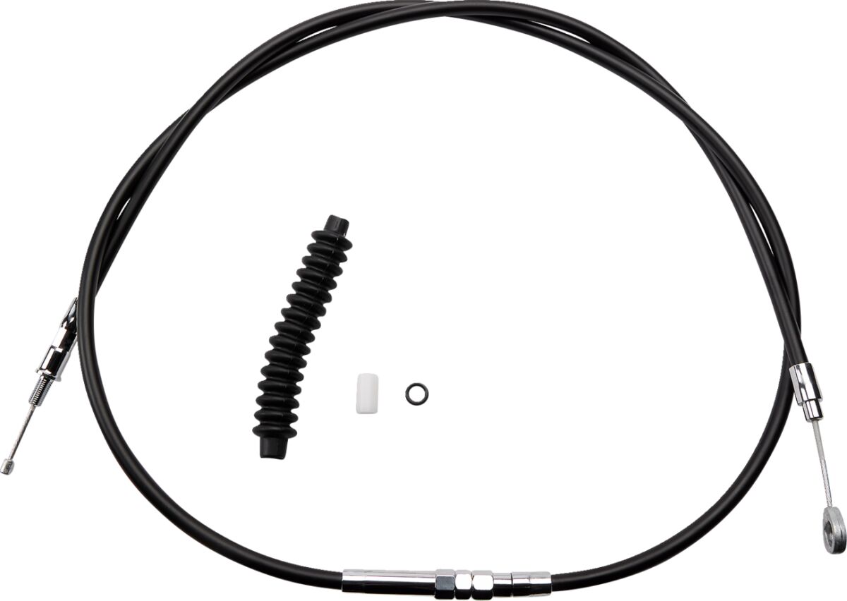 Drag Specialties CLUTCH CABLE HIGH EFFICIENCY BLACK VINYL 78 11/16" 4321010HE