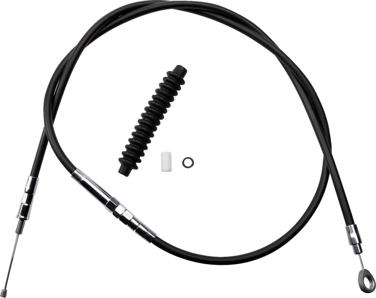Drag Specialties CLUTCH CABLE HIGH EFFICIENCY BLACK VINYL 60 11/16" 4321300HE