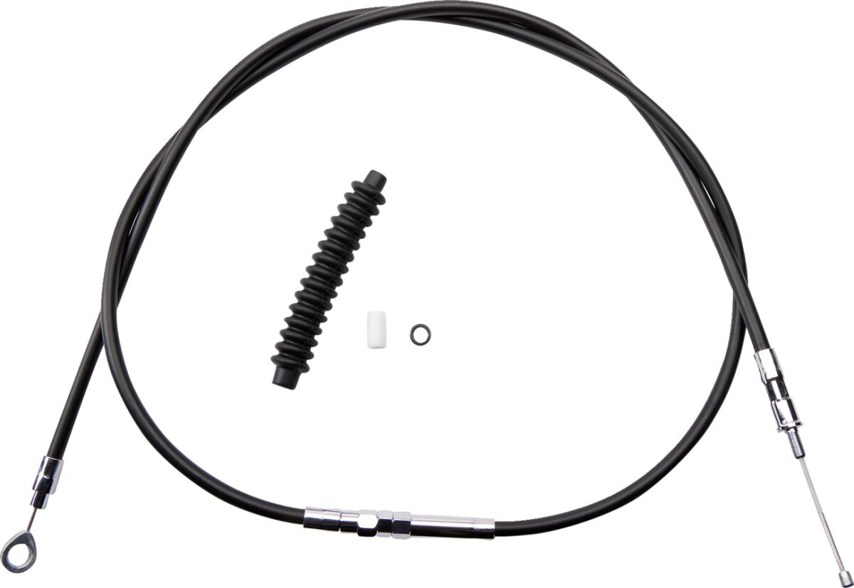 Drag Specialties CLUTCH CABLE HIGH EFFICIENCY BLACK VINYL 70 7/16" 4321606HE