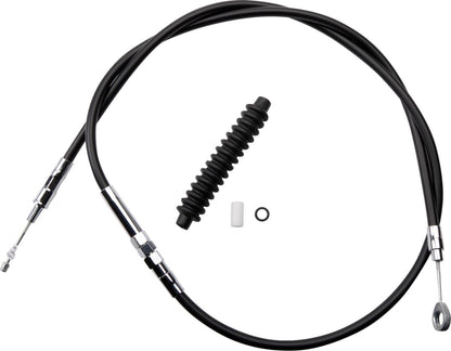 Drag Specialties CLUTCH CABLE HIGH EFFICIENCY BLACK VINYL 57 11/16" 4321700HE