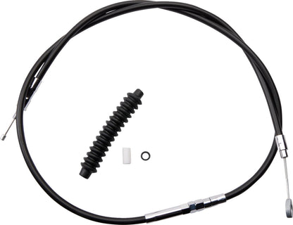 Drag Specialties CLUTCH CABLE HIGH EFFICIENCY BLACK VINYL 59 3/4" 4321902HE