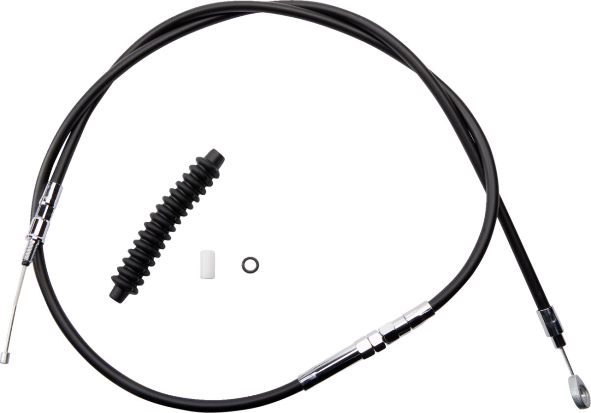 Drag Specialties CLUTCH CABLE HIGH EFFICIENCY BLACK VINYL 62 11/16" 4322100HE