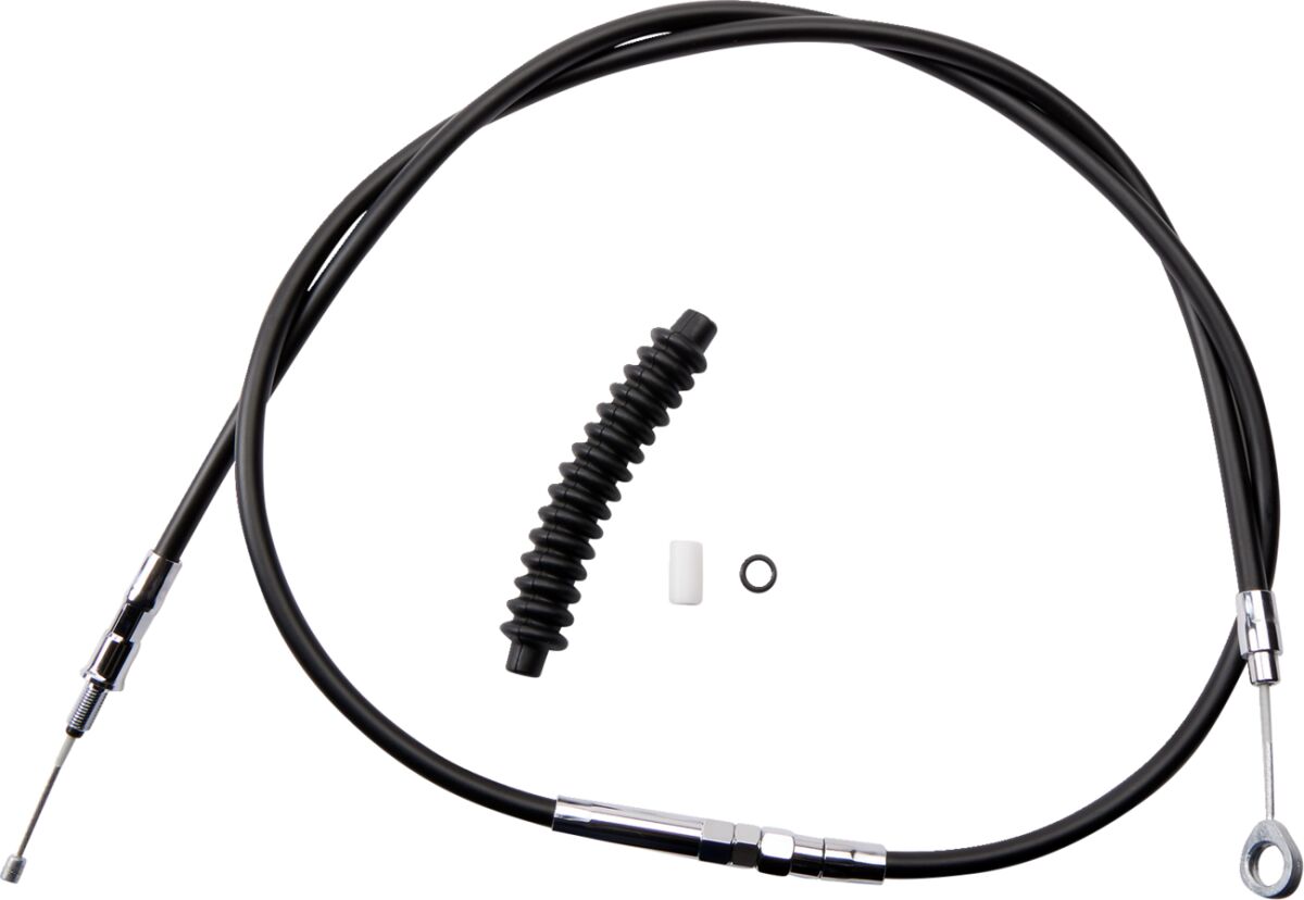 Drag Specialties CLUTCH CABLE HIGH EFFICIENCY BLACK VINYL 64 11/16" 4322302HE
