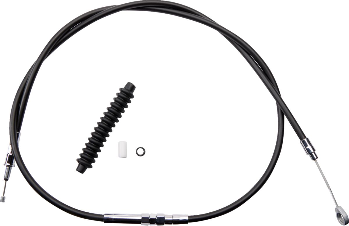 Drag Specialties CLUTCH CABLE HIGH EFFICIENCY BLACK VINYL 64 11/16" 4322303HE