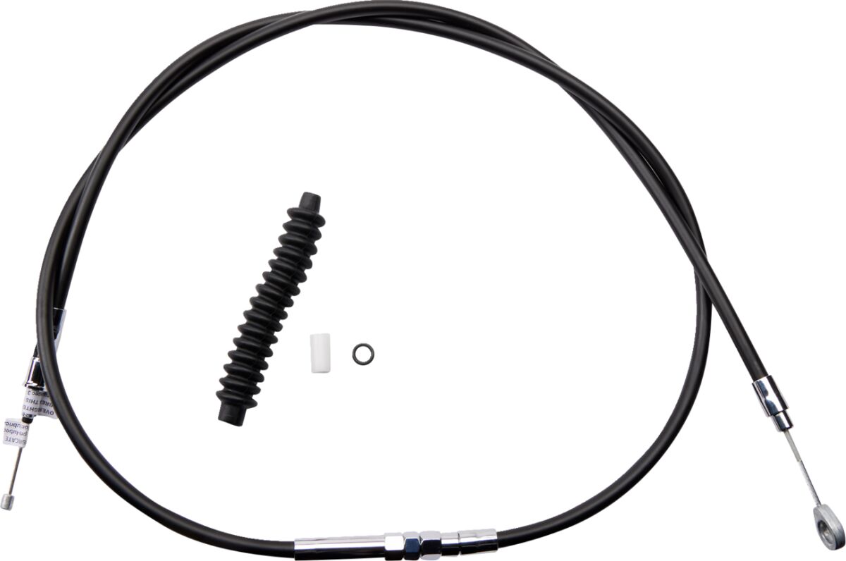 Drag Specialties CLUTCH CABLE HIGH EFFICIENCY BLACK VINYL 66 11/16" 4322304HE