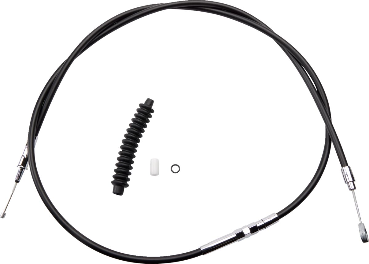Drag Specialties CLUTCH CABLE HIGH EFFICIENCY BLACK VINYL 74 11/16" 4322308HE