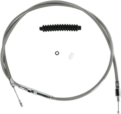 Drag Specialties CLUTCH CABLE HIGH EFFICIENCY STAINLESS STEEL 68 11/16" 5321000HE