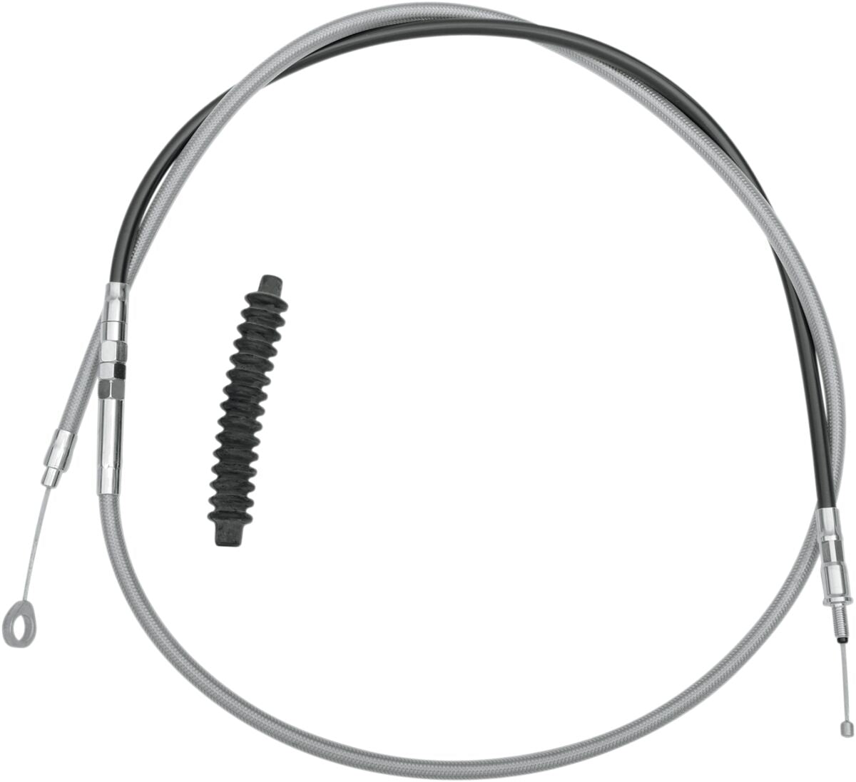 Drag Specialties CLUTCH CABLE HIGH EFFICIENCY STAINLESS STEEL 72 15/16" 5322410HE