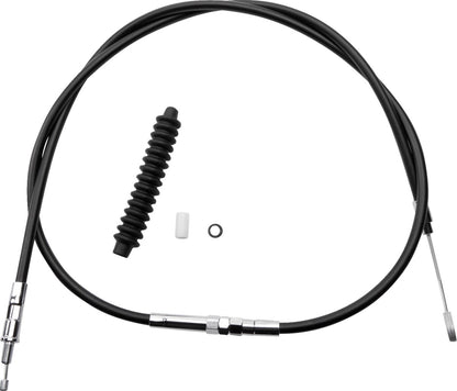 Drag Specialties CLUTCH CABLE HIGH EFFICIENCY BLACK VINYL 80" 4320180HE