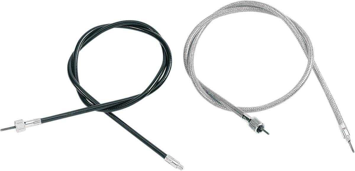 Drag Specialties SPEEDO CABLE BLACK VINYL 40" 4390100B