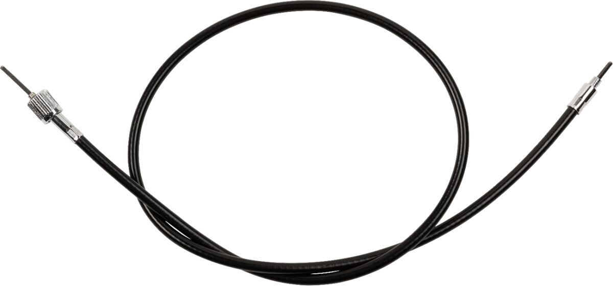 Drag Specialties SPEEDO CABLE BLACK VINYL 38.5" 4390900B