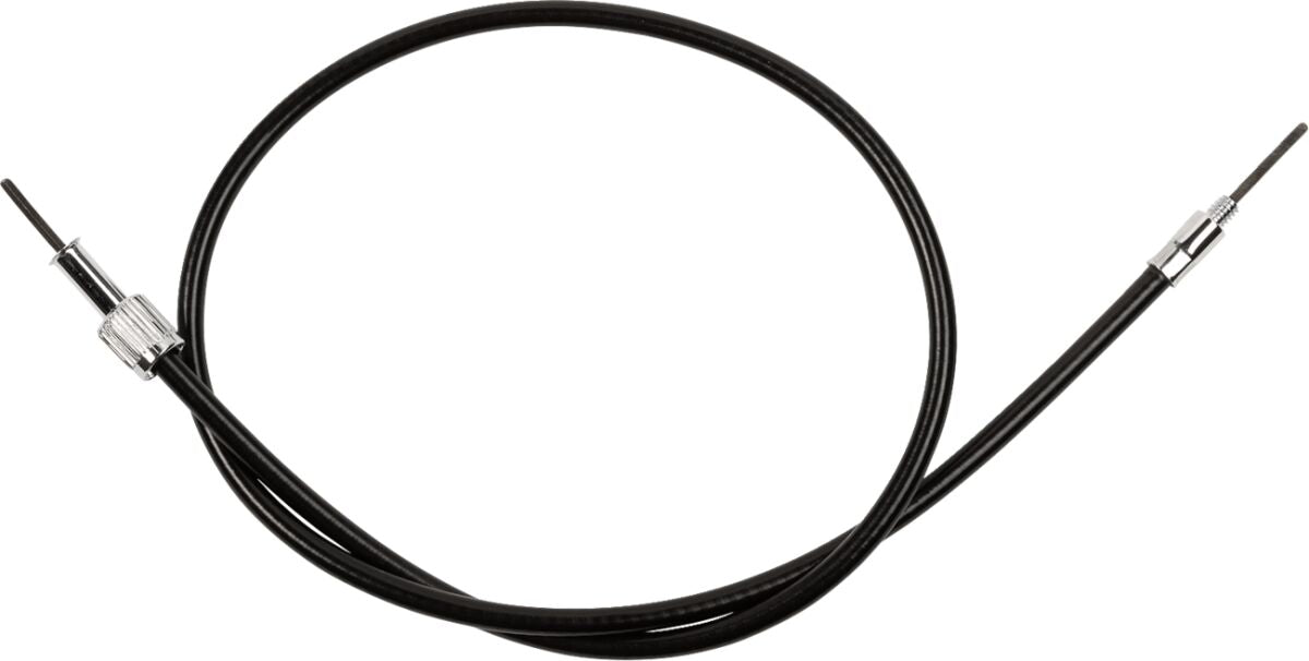 Drag Specialties SPEEDO CABLE BLACK VINYL 35" 4391300B
