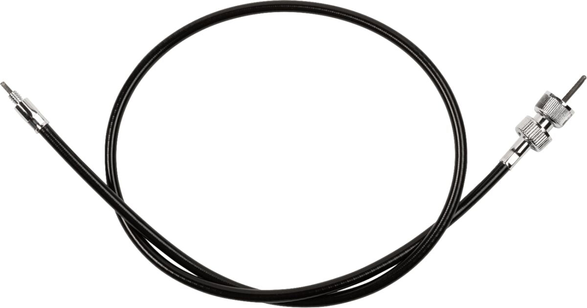 Drag Specialties SPEEDO CABLE BLACK VINYL 36" 4391400B