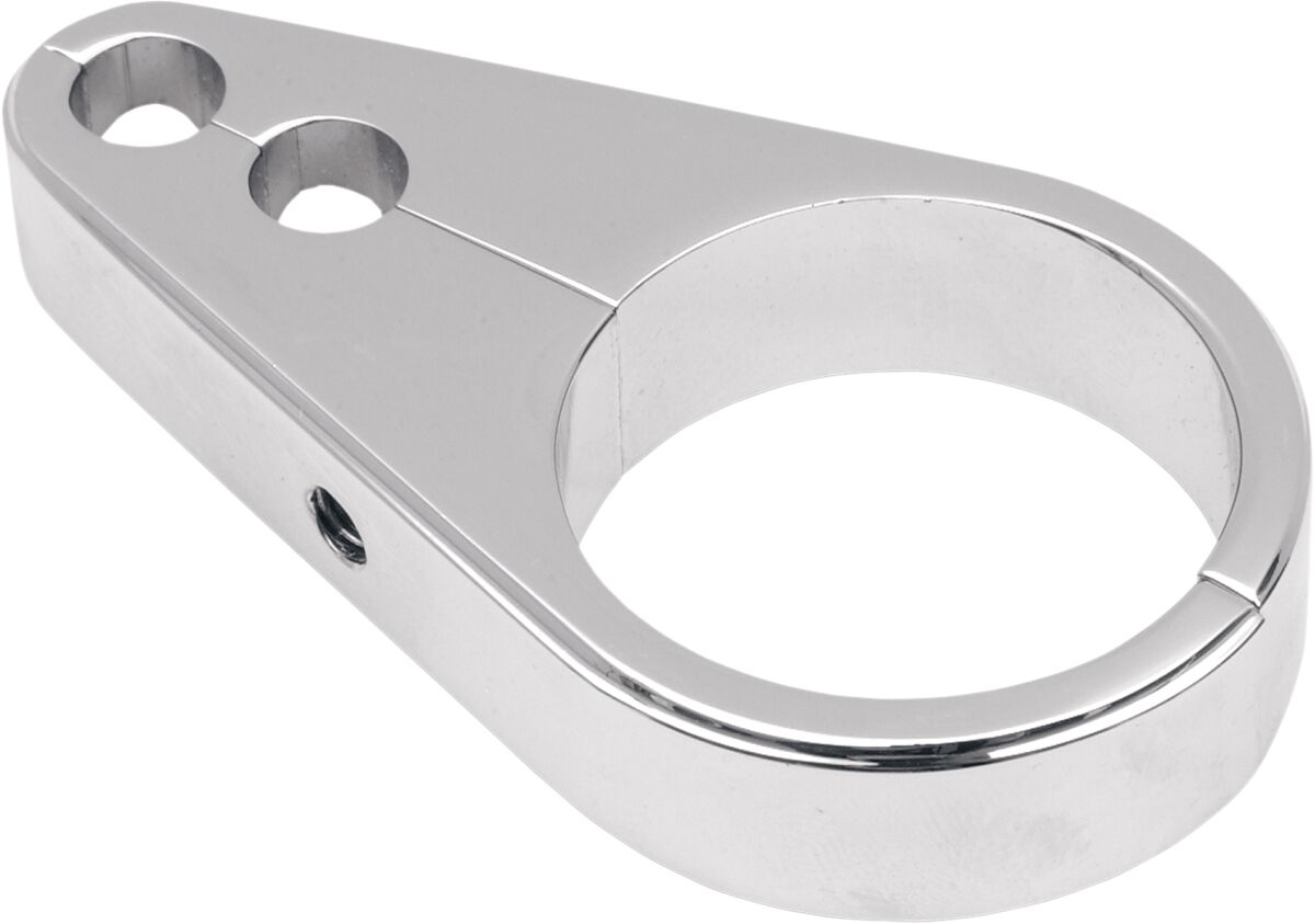 Drag Specialties DUAL CABLE CLAMP THROTTLE/IDLE 1.25" CHROME 11-0275