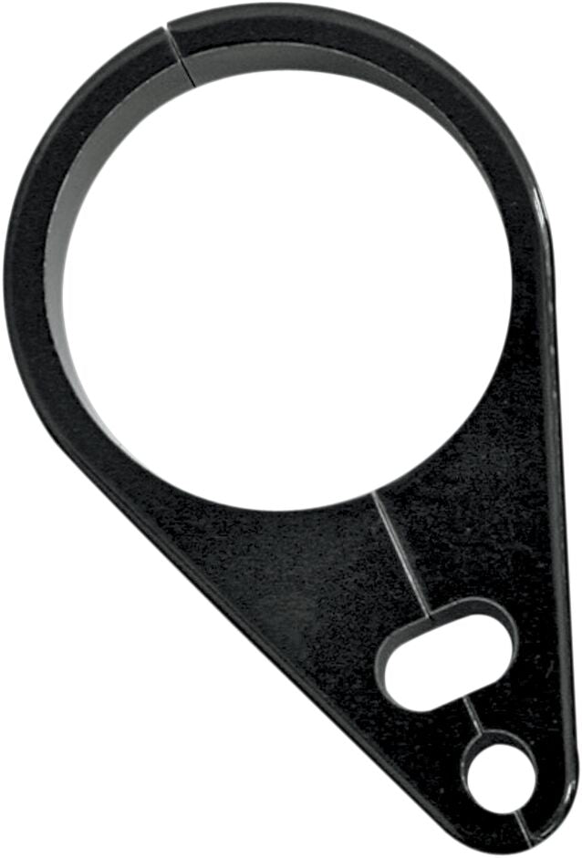Drag Specialties DUAL CABLE CLAMP THROTTLE/IDLE/BRAKE 1.25" BLACK 0658-0044