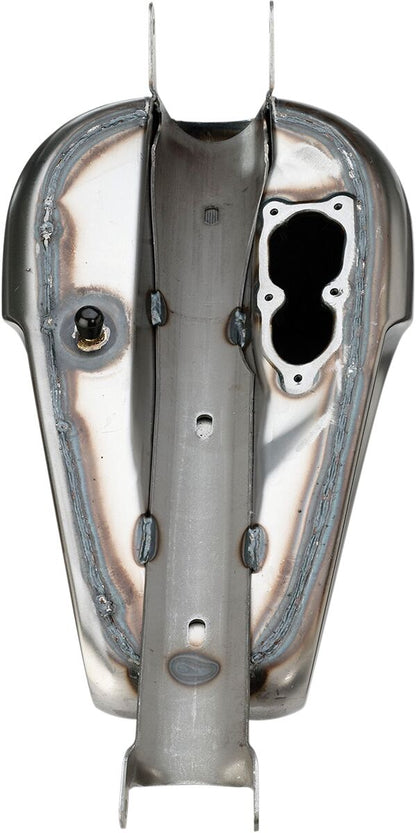 Drag Specialties TANK GAS 3 GALLON LEGACY LYNX RAW 012963