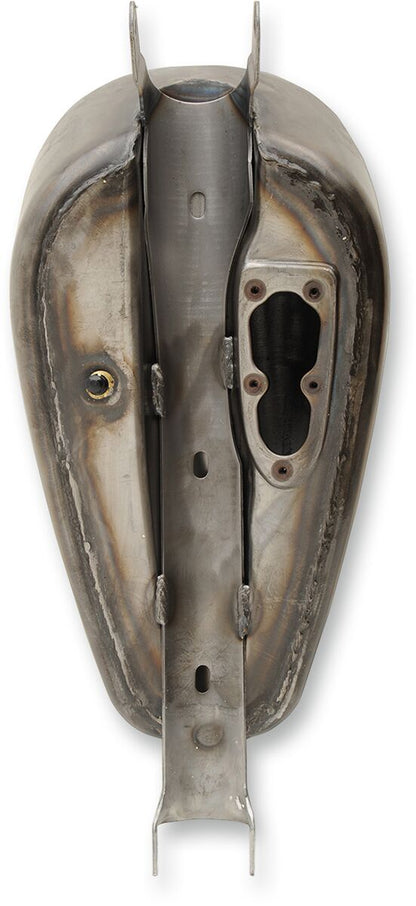 Drag Specialties TANK GAS CUSTOM 3 GALLON DIAMOND PATTERN RAW 63585D