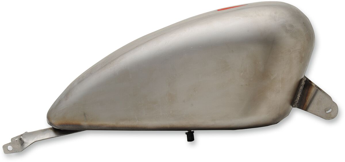 Drag Specialties TANK GAS CUSTOM 3 GALLON PEANUT-STYLE RAW 63584