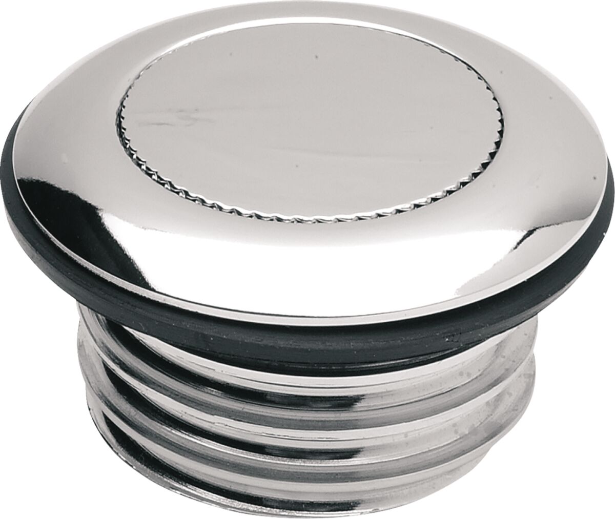 Drag Specialties POP-UP GAS CAP NON-VENTED CHROME 03-0328-B1