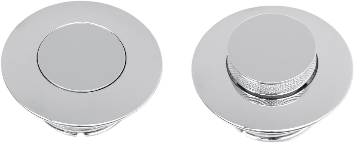 Drag Specialties POP-UP GAS CAP VENTED CHROME T03-0336-A